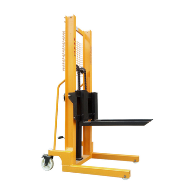 Hotels Straddle Hydraulic Hand Lift Manual Pallet Stacker 1 Ton 2ton 1.6m Forklift