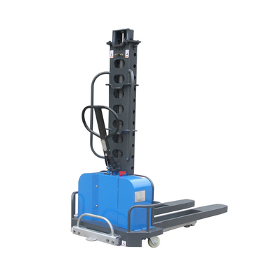 Loading Or Unloading Goods On Lifting Vehicles WELIFTRICH 500kg 700kg 1000kg 0.5ton 0.7ton 1ton Height 1.3m Pallet Truck Semi Electric Portable Good Quality For Use