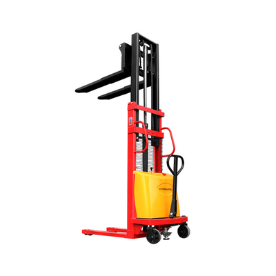 Hotels Lifting Rail With Electric Pallet Truck Lifter Semi Electric Lifter High Stacker