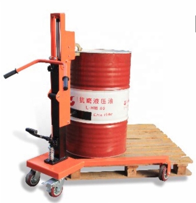 Hotels manual oil drum lifter/hydraulic manual oil drum transporter pallet truck