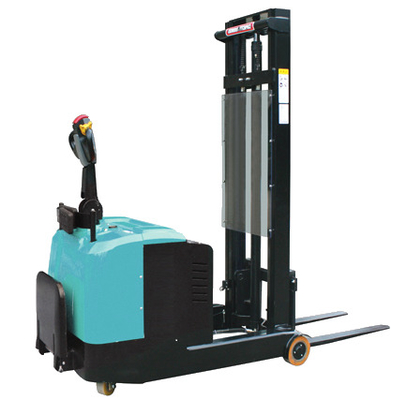 New hotels standing driving fully powered counterweight pallet jack stepped electric stacker1000 kg, 2000kg